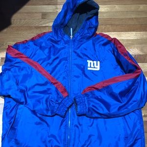 NFL GIANTS PUMA REVERSIBLE  HOODED JACKET